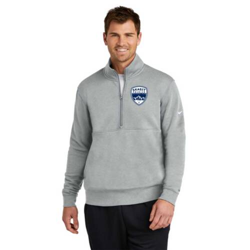 SPFC Vintage Logo Nike Club Fleece Sleeve Swoosh 1/2-Zip (Mens Sizes)