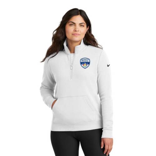 SPFC Nike Colorway Logo Women's Club Fleece Sleeve Swoosh 1/2-Zip