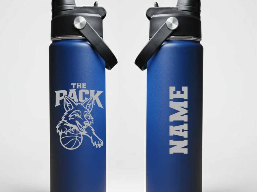 4th Grade "The Pack" Laser Engraved Personalized 20oz Water Bottle