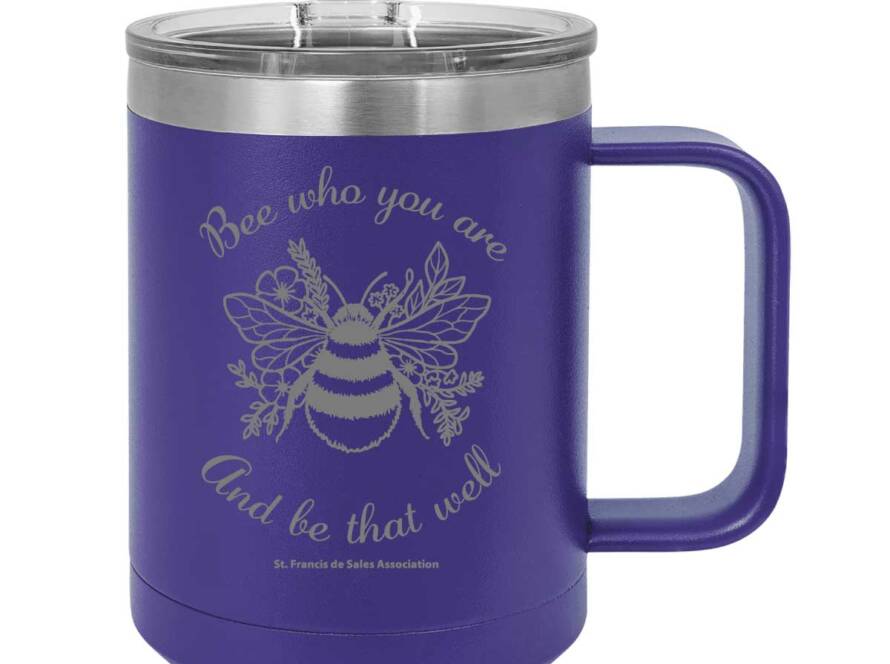 Purple 15oz Engraved Polar Camel Coffee Mug