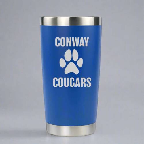 *NEW* Conway Engraved 20oz Stainless Tumbler w/ Magnet Sliding Lid
