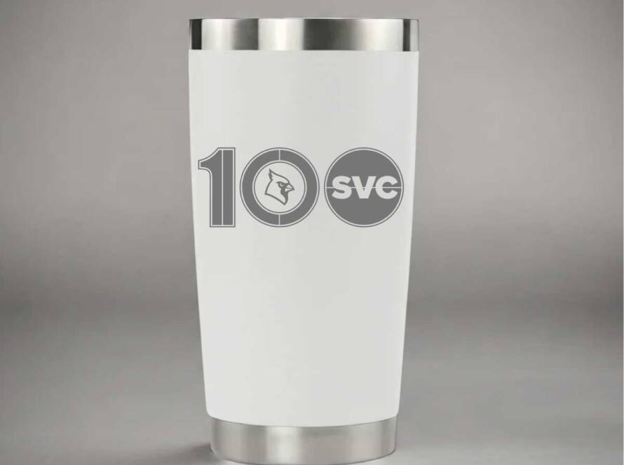 *NEW* SVC Engraved 20oz Stainless Tumbler w/ Magnet Sliding Lid