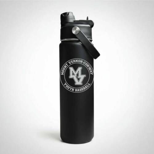 *NEW* MVCYB Black Engraved 22oz water bottle
