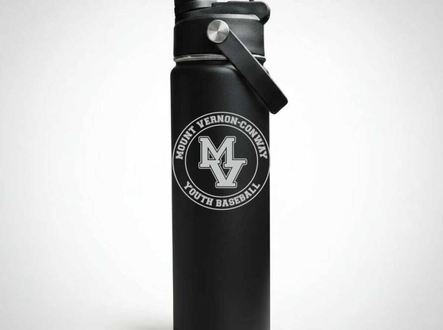 *NEW* MVCYB Black Engraved 22oz water bottle