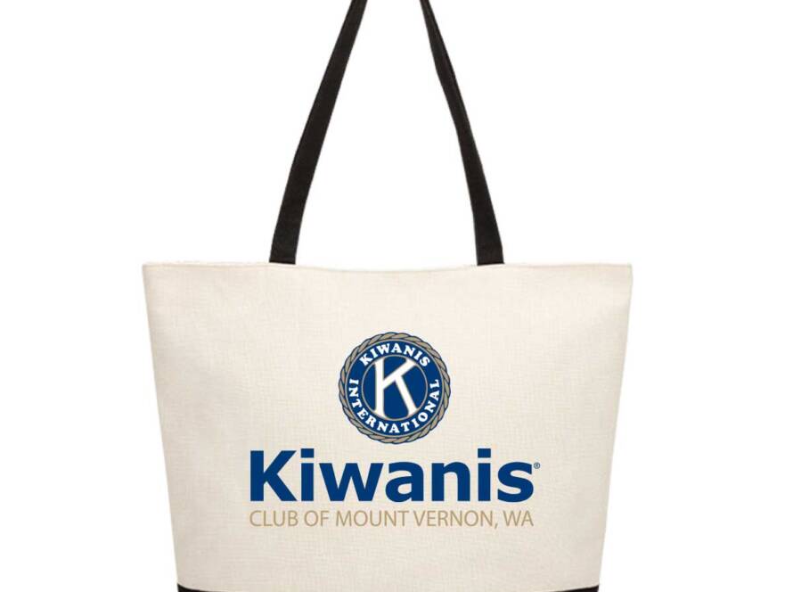 Kiwanis of MV Zipper Tote Bag