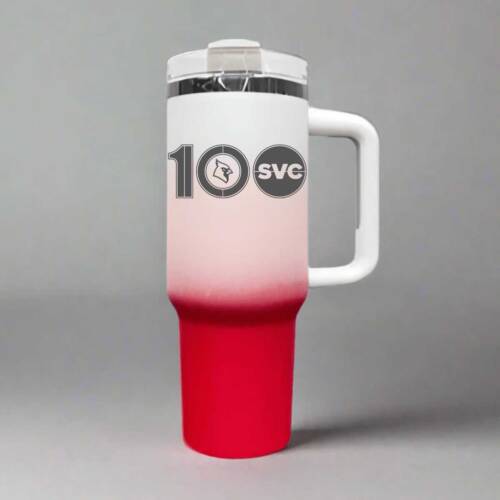 *NEW* SVC Hombre Engraved 40oz Stainless Tumbler with Handle