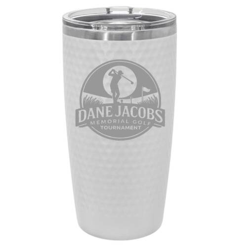 DJM Golf Tournament - 20oz Golf Ball Tumbler with Slider lid