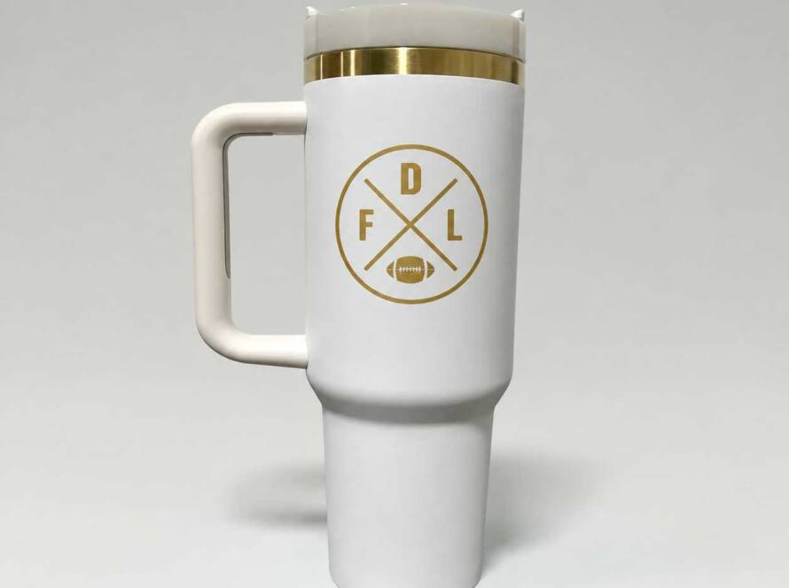 2026 FDL 40oz Engraved Tumbler White